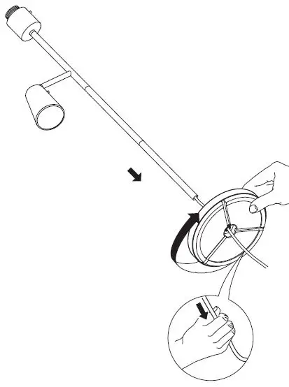 IKEA 504.633.71 FLUGBO Floor Uplighter-Reading lampB FIG 5