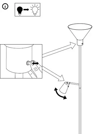 IKEA 504.633.71 FLUGBO Floor Uplighter-Reading lampB FIG 9