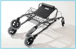 Folding the Rollator