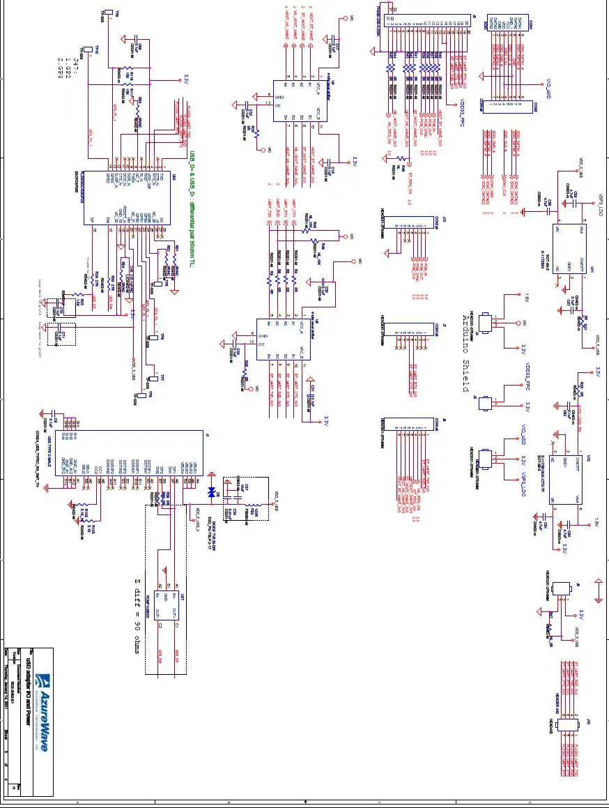 AzureWave AW-CM358-EVB IEEE 802.11- Diagram 2