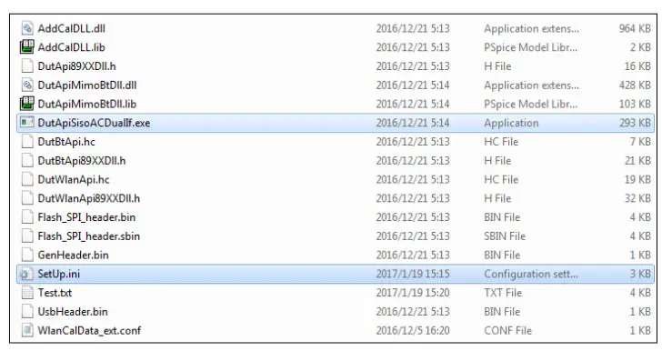 AzureWave AW-CM358-EVB IEEE 802.11- Labtool folde
