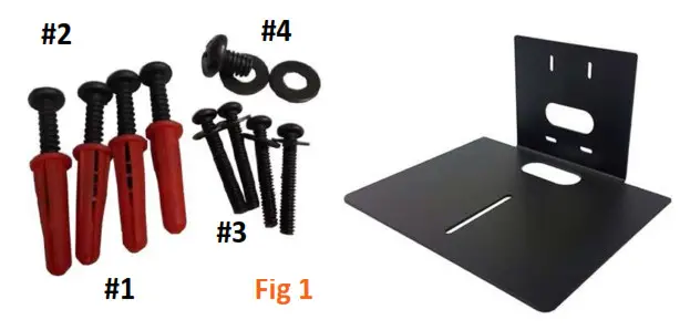 HuddleCamHD Large Base Camera Wall Mount