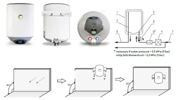 fothermo PVB-10 Photovoltaic Water Boiler 10 Liters Water Heater 2
