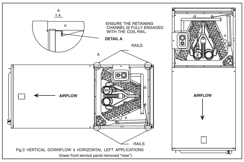 MRCOOL HAH140C Air Handler - HORIZONTAL