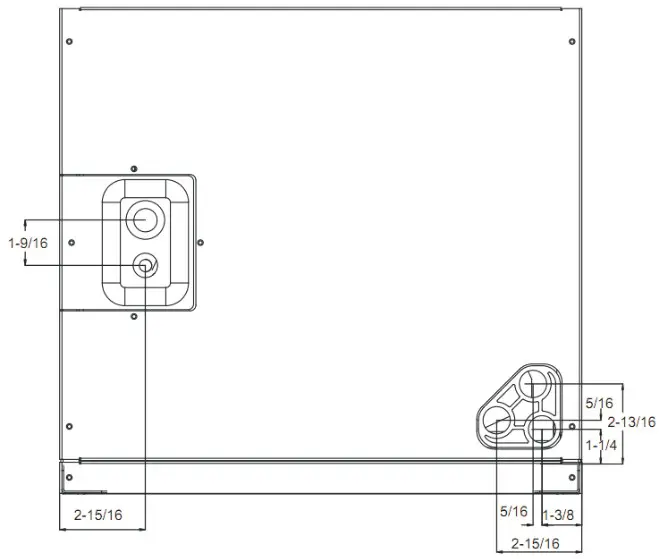 MRCOOL HAH140C Air Handler - VERTICAL UPFLOW