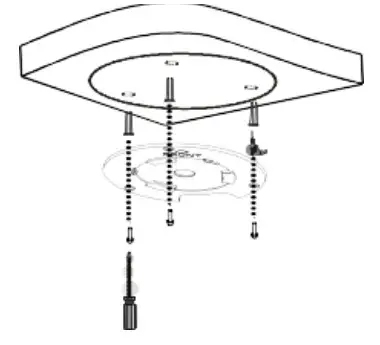 Cctv Security Pros 0235TN6D Mini PTZ Network Fixed Dome Cameras - FRONT