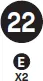 22 icon