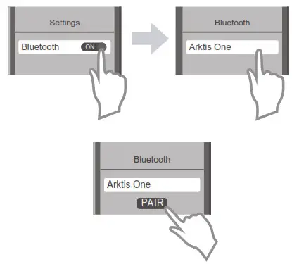 Arktis ONE Truly Wireless Noise Canceling Earbuds - Bluetooth