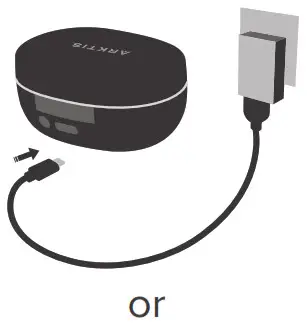 Arktis ONE Truly Wireless Noise Canceling Earbuds - Connect