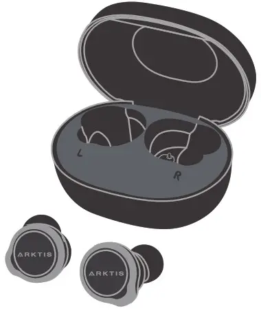 Arktis ONE Truly Wireless Noise Canceling Earbuds