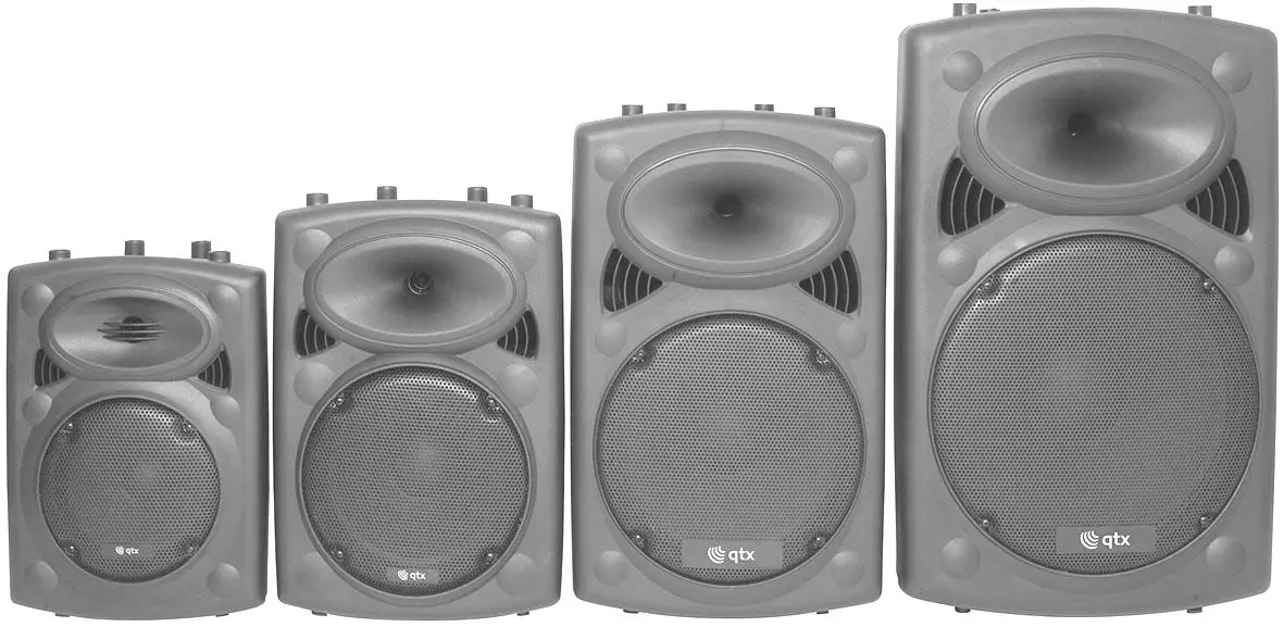 qtx QRK Active Speaker Cabinets - cover