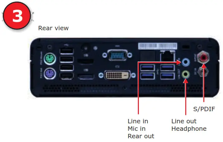 BARCO ClickShare Plug and Play Experience Management - Connecting audio (optional)