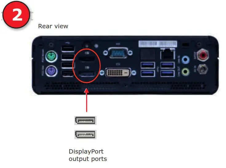 BARCO ClickShare Plug and Play Experience Management - Connecting the display (optional) 2