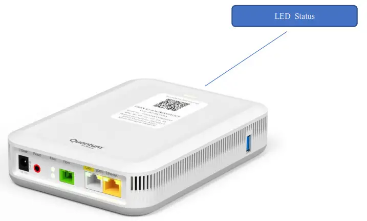 QUANTUM FIBER C5500XK Modem- Front