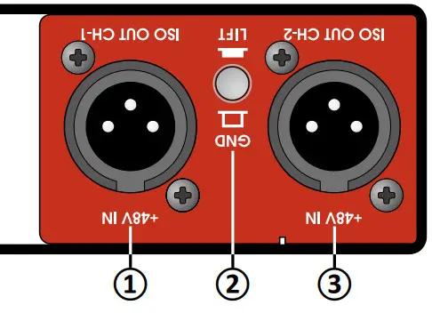 UNiKA PRO248 Pro Series Audio Interface Dual Active Direct Box - FIG 4