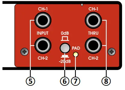 UNiKA PRO248 Pro Series Audio Interface Dual Active Direct Box - FIG 6