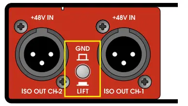 UNiKA PRO248 Pro Series Audio Interface Dual Active Direct Box - LOOP NOISE