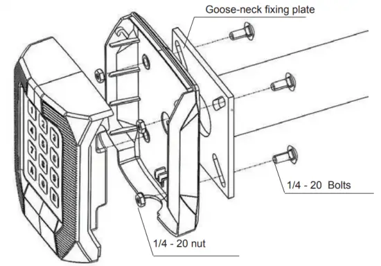 Mounting diagram