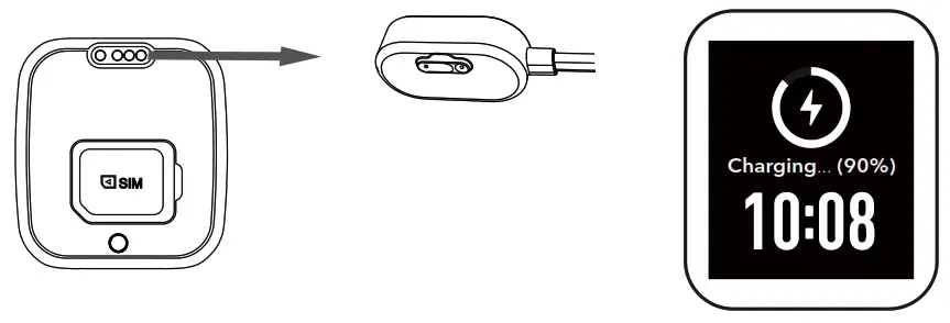 imoo Z6 Watch Phone - Charge1