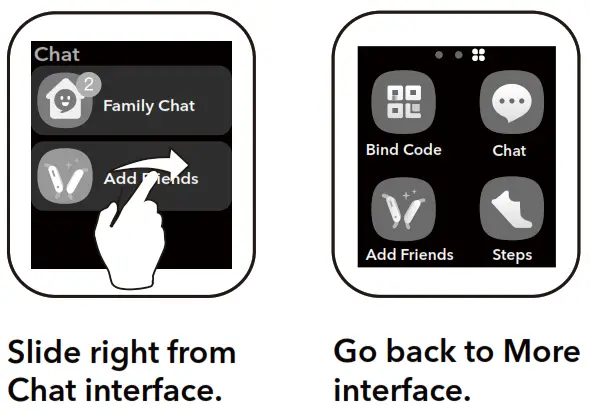 imoo Z6 Watch Phone - On Off button