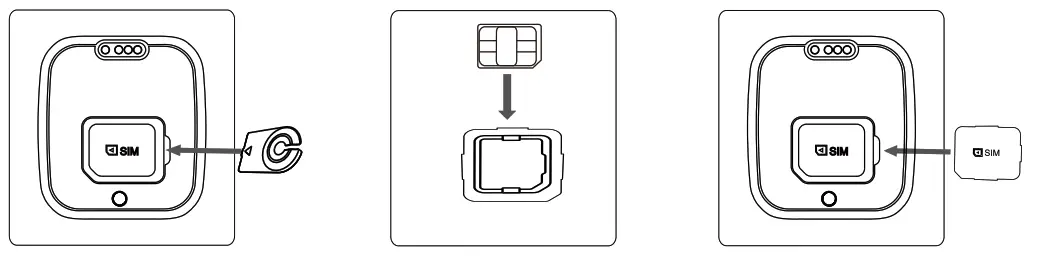 imoo Z6 Watch Phone - sim card1