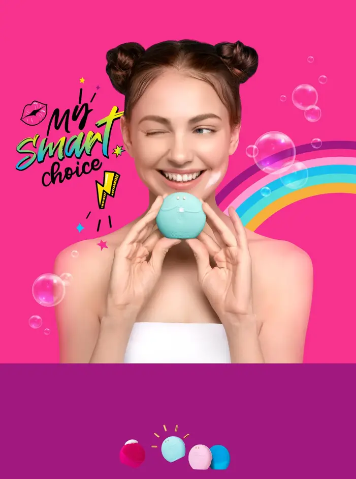 FOREO Luna Play Smart 2 Smart Skin Analysis and Facial Cleansing Device