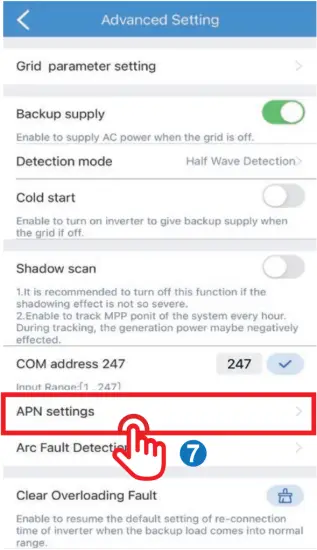 4G Kit-AF - Setting APN parameters 6