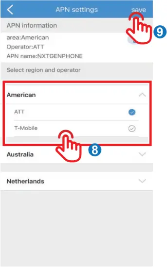 4G Kit-AF - Setting APN parameters 7