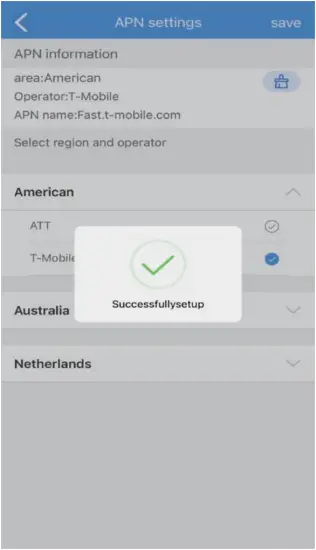 4G Kit-AF - Setting APN parameters 8