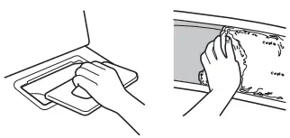 Cleaning the lint screen