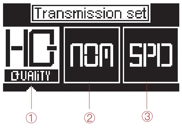 ACCSOON CineEye 2S Pro Wireless Video Transmitter & Receiver - Rate Setting