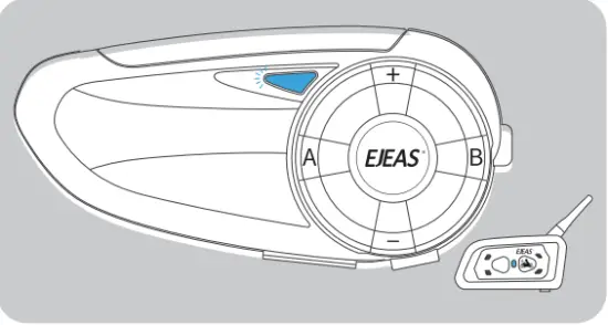 EJEAS Q7 Top Quality Hi Fi Motorcycle Bluetooth Intercom- Compatible with all EJEAS models4