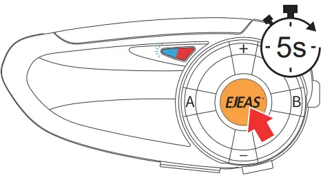 EJEAS Q7 Top Quality Hi Fi Motorcycle Bluetooth Intercom- Compatible with all EJEAS models5