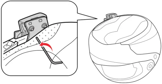 EJEAS Q7 Top Quality Hi Fi Motorcycle Bluetooth Intercom- Product Installation 2