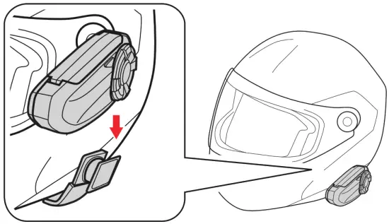 EJEAS Q7 Top Quality Hi Fi Motorcycle Bluetooth Intercom- Product Installation 3