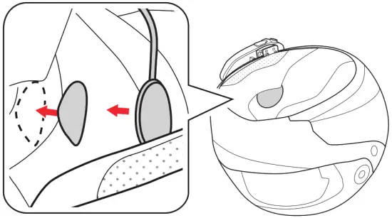 EJEAS Q7 Top Quality Hi Fi Motorcycle Bluetooth Intercom- Product Installation 4