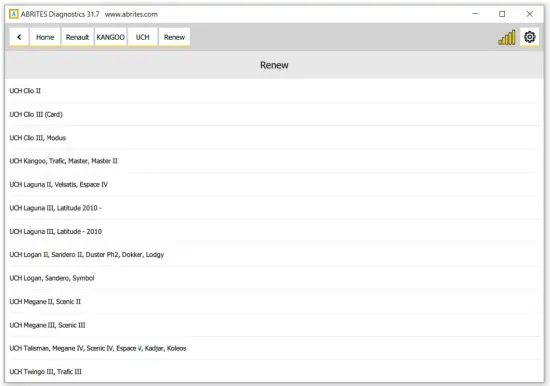 ABRITES Diagnostics For Renault Dacia - Image 18