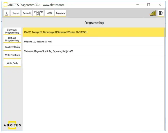 ABRITES Diagnostics For Renault Dacia - Image 28