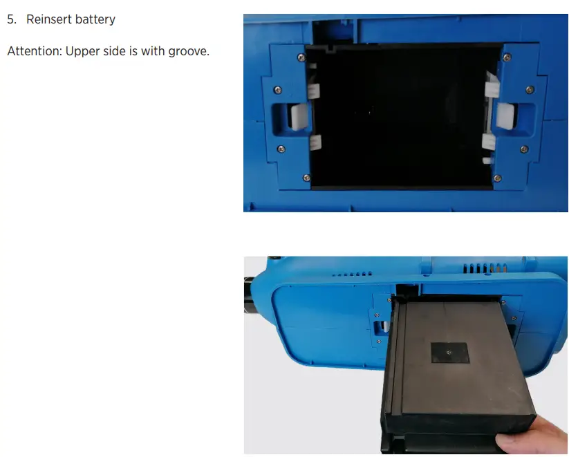 Streamline SF-FG03-024 Vivid Pro Fogger Instruction Manual - Charging the battery