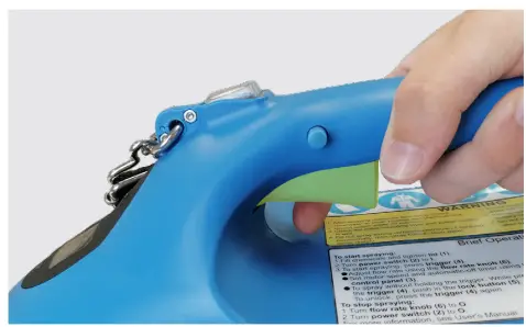 Streamline SF-FG03-024 Vivid Pro Fogger Instruction Manual - Release trigger