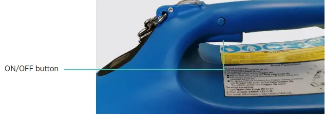 Streamline SF-FG03-024 Vivid Pro Fogger Instruction Manual - To spray continuously