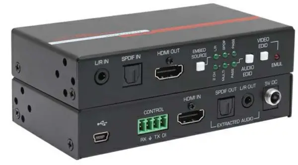 HALL-HD-AUD-IO-HDMI-2.0-Audio-Inserter-&-Extractor-