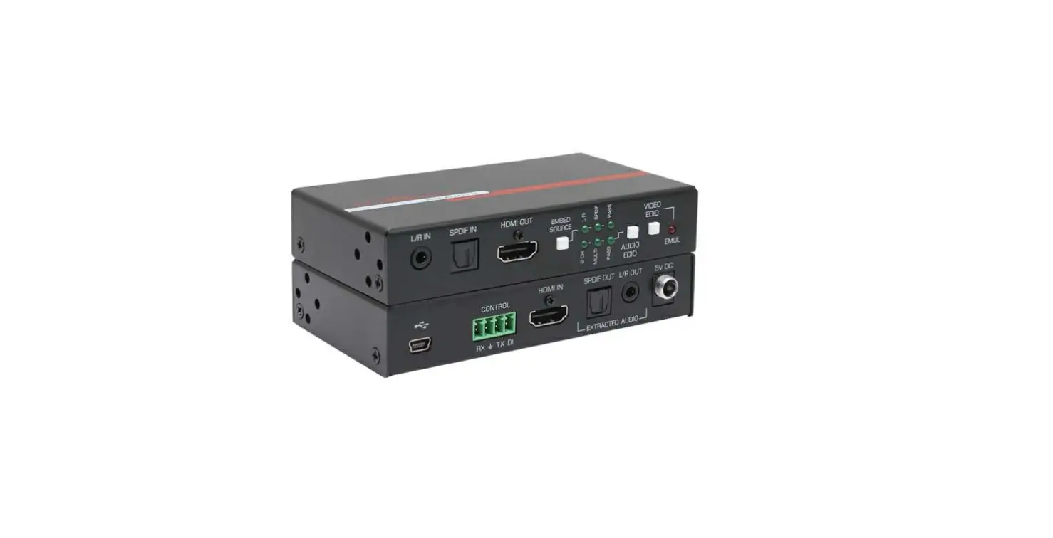 Hall Hd-aud-io Hdmi 2.0 Audio Inserter & Extractor User Manual
