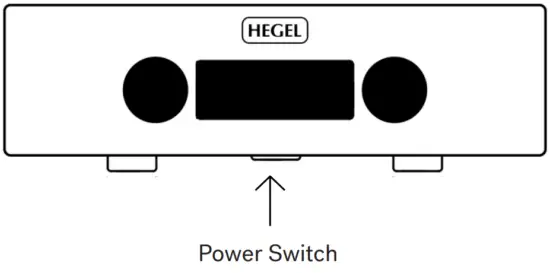 Turn on the amplifier