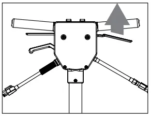 MYTEE T Rex Series T REX 115 Total Rotary Extractor Carpet Cleaner - handle slightly