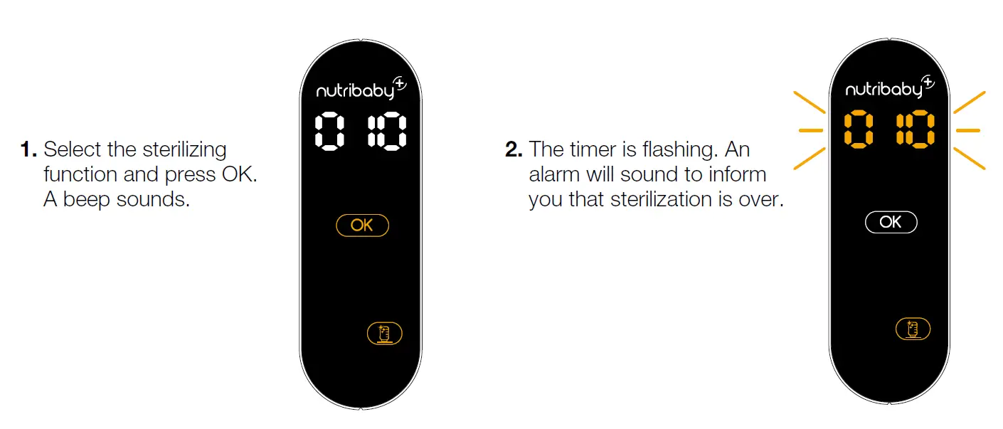 babymoov -A001117 -Nutribaby -Processor -of- Food -for -Babies -Baking -in -Steam -8