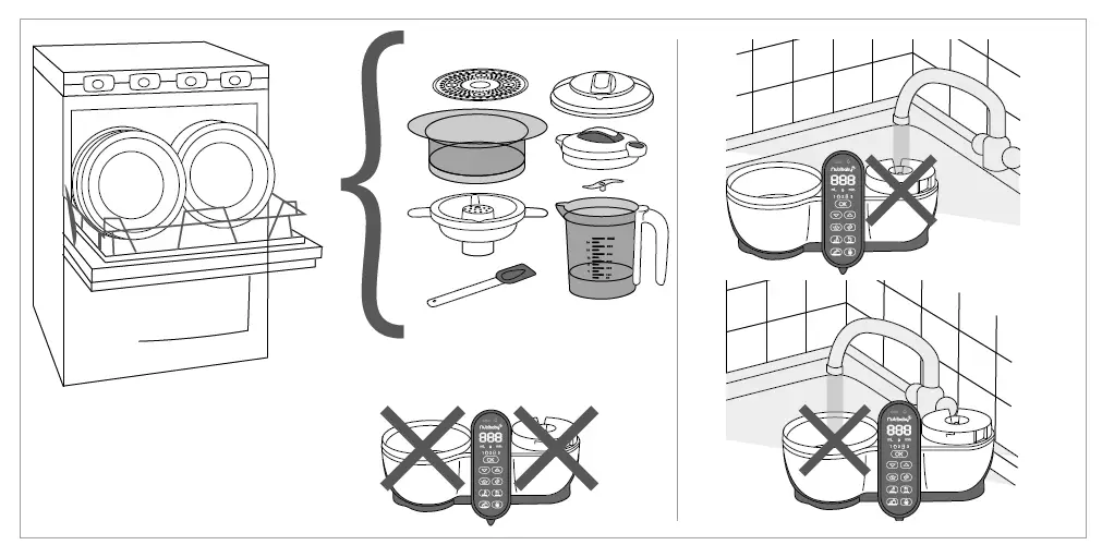 babymoov -A001117 -Nutribaby -Processor -of- Food -for -Babies -Baking -in -Steam -9