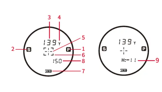 GOLFBUDDY -GB- LASER -2S- Laser -Rangefinder -with -Vibration- Mode -Slope- and- Magnet- 3