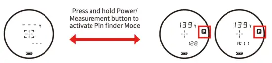 GOLFBUDDY -GB- LASER -2S- Laser -Rangefinder -with -Vibration- Mode -Slope- and- Magnet- 8