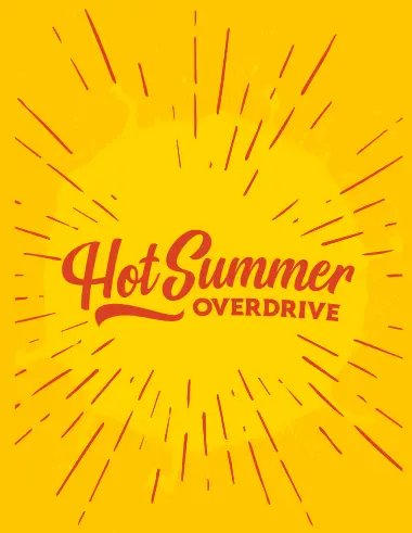 AMUMU Hot Summer Overdrive Effect Pedal